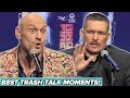 The BEST TRASH TALK from the Tyson Fury vs Oleksandr Usyk press conference!