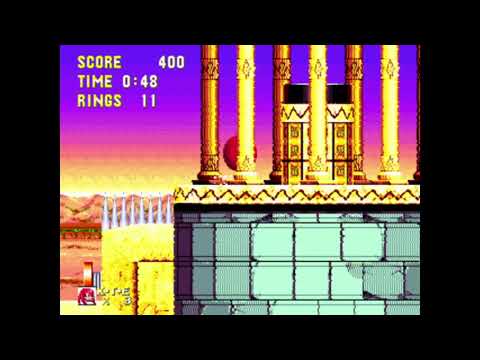 Sonic 3 & Knuckles - Sandopolis 1 Glitchless Knuckles: 1:45 (Speed Run)