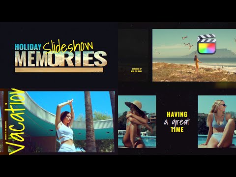 Holiday Memories Modular Template for Final Cut Pro — MotionVFX