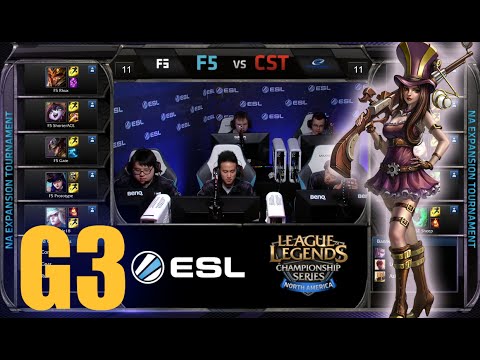 Final Five vs Team Coast | Game 3 Round 1 NA LCS Expansion Tournament | F5 vs CST G3 60FPS