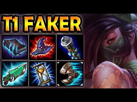 T1 Faker AKALI vs SYLAS [ MID ] Ranked Korea ✔️