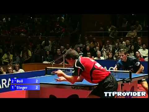 German League 2010  Timo Boll Bastian Steger