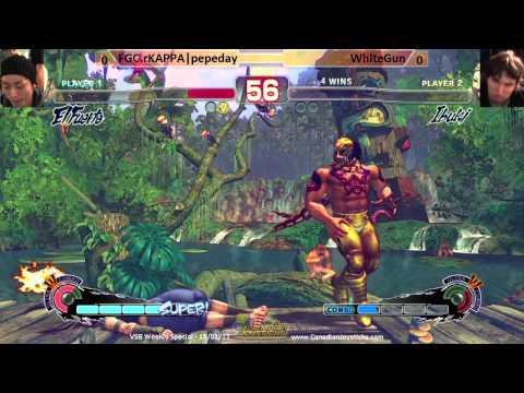 VSB Weekly Special - USF4   pepeday vs WhiteGun