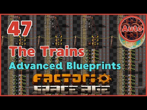 Advanced Train Systems: Parameterized Blueprints & Circuit Logic | Factorio Space Age Guide | #47