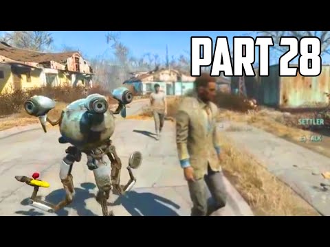 Fallout 4 Walkthrough - Part 28 "NEW SETTLERS" (Let's Play, Playthrough)
