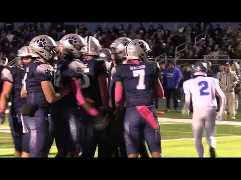 Dakota 2023 OLB Calvin Watson 6 yard TD run ties score vs. Eisenhower