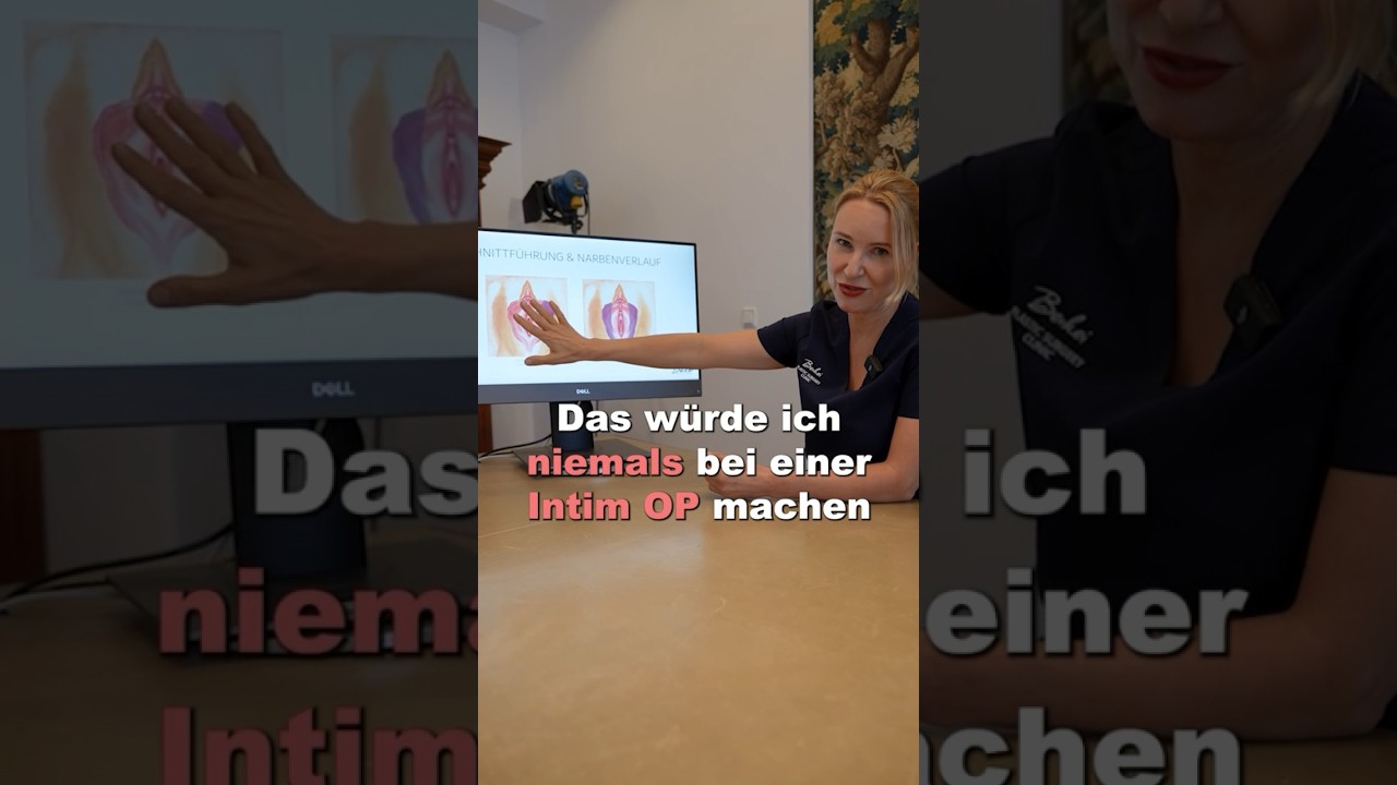Dr.Berkei rät von dieser Intim OP-Technik ab. #drberkei #intimop #schamlippenkorrektur