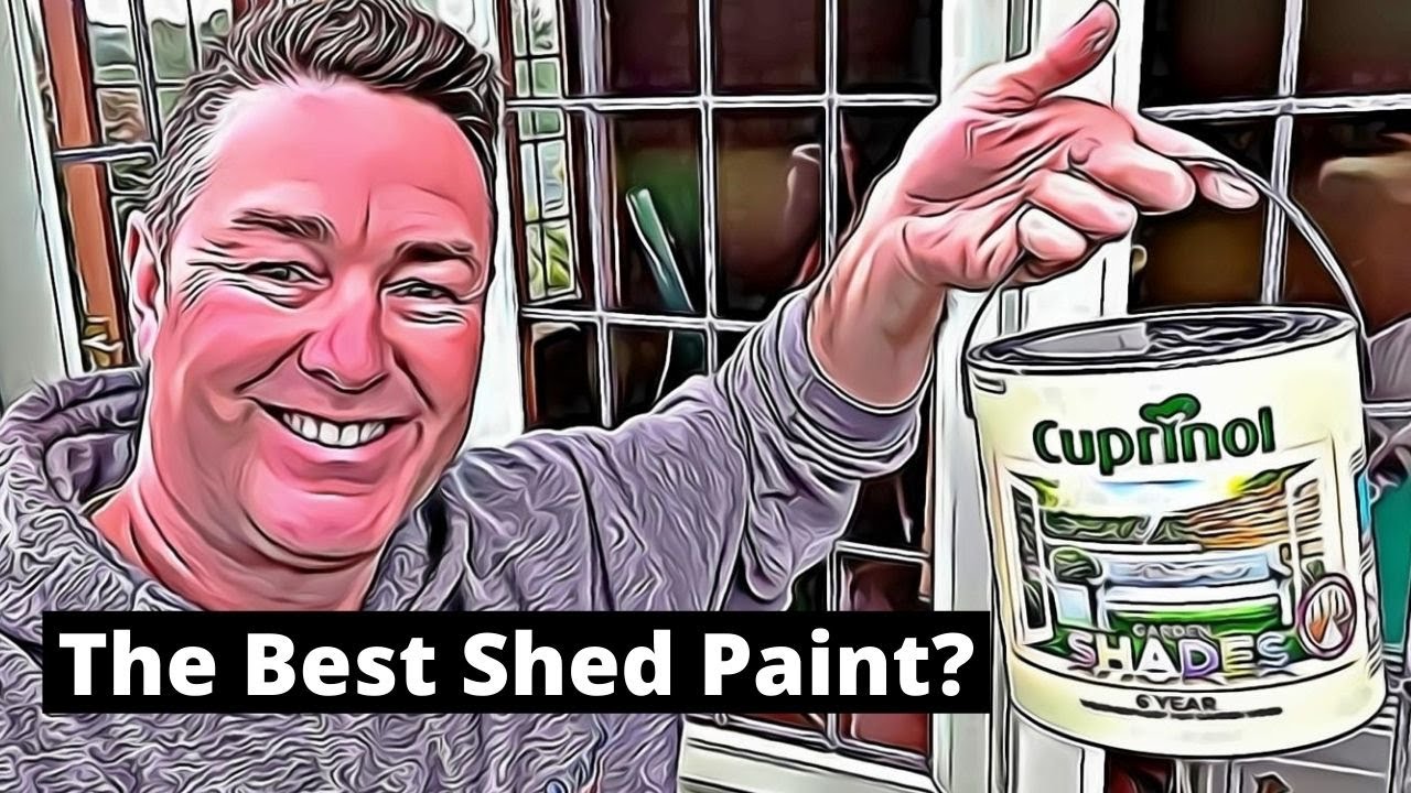 Watch video The Best Shed Paint Cuprinol Garden Shades - we try it out for you Now The Best Shed Paint Cuprinol Garden Shades - we try it out for you