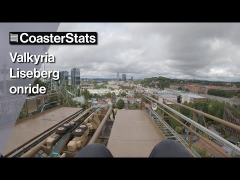 Valkyria onride - Liseberg [4K 60FPS]