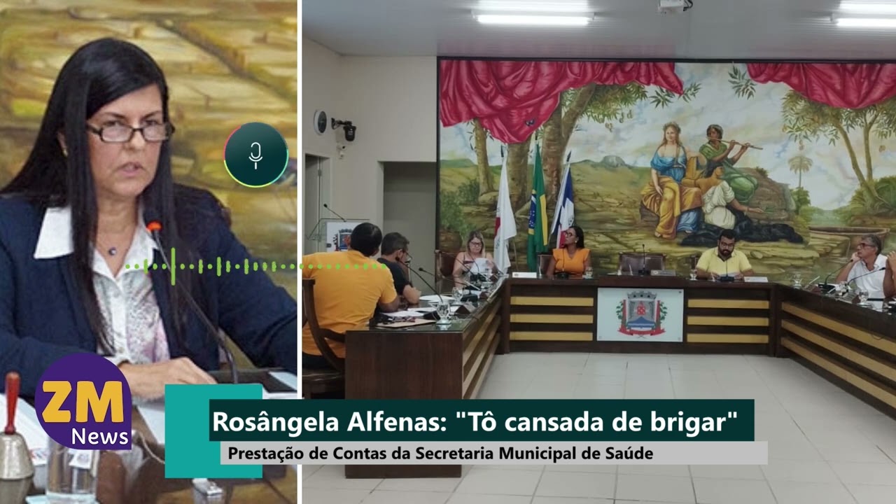 Rosângela Alfenas faz desabafo em Audiência Pública e diz estar cansada de brigar