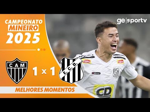 Gols e lances de Atlético Mineiro x Democrata-MG