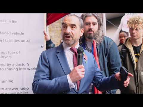 Michael Liebreich, Former TfL Board Dir/Safety Panel Chair (2012-18) - TfL Bus Driver March - 5Nov24