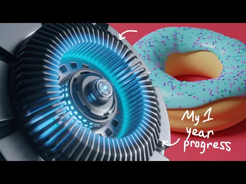 I had 365 days to become an Artist // Blender