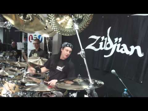 Mike Mangini Clinic Drum Solo- Poland2013