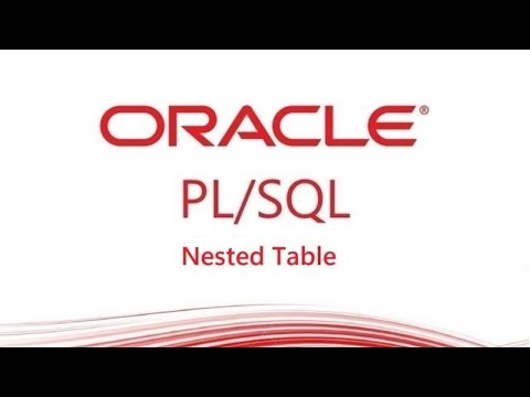 Plsql Tutorial How To Create Nested Table Collection In Plsql Block