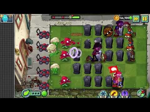 Plants vs Zombies 2 gameplay - Piñata Party - 11th November 2021