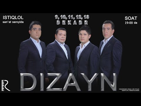 Dizayn jamoasi (DIZAYN SHOU) - Bir gap bo'ladi nomli konsert dasturi 2015