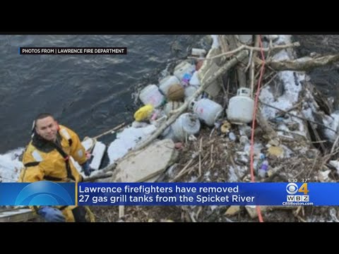 27 Gas Grill Tanks Removed From Lawrence River