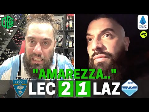 LECCE LAZIO 2-1 | TIFOSI LAZIALI DISTRUTTI: “INDEGNI. PENOSI. PRESUNTUOSI” | TIFOSIAMO