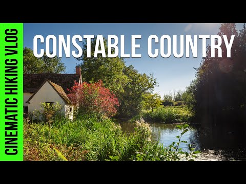 #77 The Real Life Hay Wain Location in Flatford & Constable Country [Cinematic Hiking Vlog]