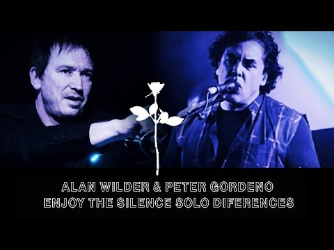 Depeche Mode - Enjoy The Silence Solo Differences (Alan Wilder / Peter Gordeno)