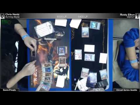 YGO: ARGCS Seattle 2014: Semi-Finals B: Burning Abyss (Chris Hentz) VS Qliphort (Rosty Elkun)