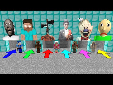 YANLIŞ KORKUNÇ MAĞARAYI SEÇERSEN ÖLÜRSÜN! 😱 - Minecraft