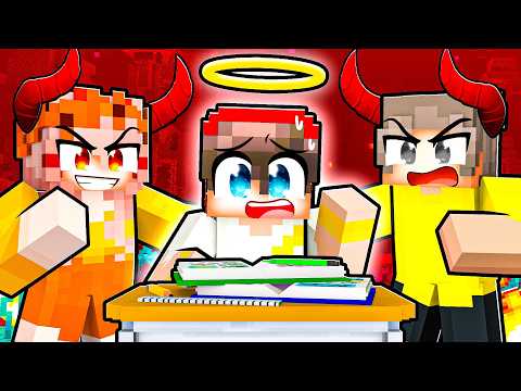 ONE ANGEL in an DEMON ONLY SCHOOL!