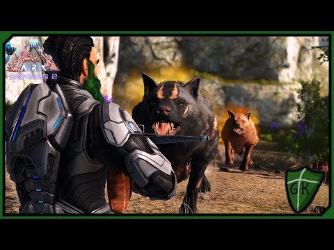 Taming Beautiful R-Direwolves | Genesis Part 2 - ARK Cluster [EP7]