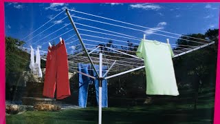 How to mix concrete at home/ clothes line installation