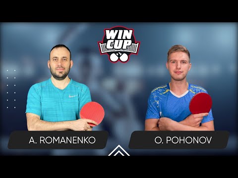 18:30 Andrii Romanenko  - Oleksandr Pohonov West 3 WIN CUP 14.07.2024 | Table Tennis WINCUP