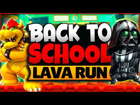 Back to School Run Challenge ☀️ The Floor is Lava ☀️ Brain Break Chase ☀️ Just Dance
