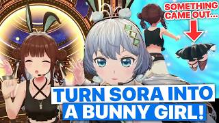 Turning Sora Into A Bunny Girl, By Cyber Girl Siro (Tokino Sora / Hololive) [Eng Subs]
