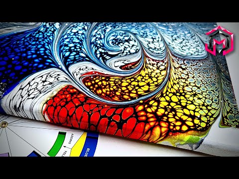 MY FAVORITE Wrecked Swipe So Far!!! Acrylic Pouring for Beginners