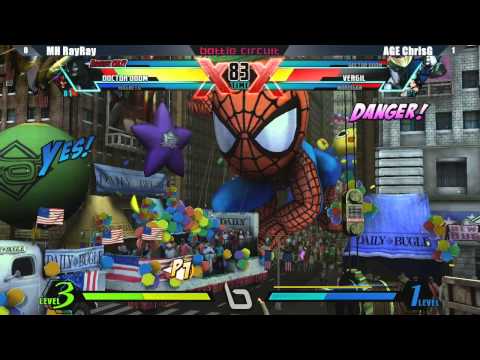 UMVC3 Grand Finals MH RayRay vs AGE ChrisG - Next Level Battle Circuit #1 Tournament