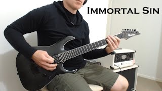 FIGHT (Rob Halford) | Immortal Sin [ rhythm guitar cover ]