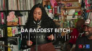 Trina-DA BADDEST B*TCH(Tiny Desk Version)