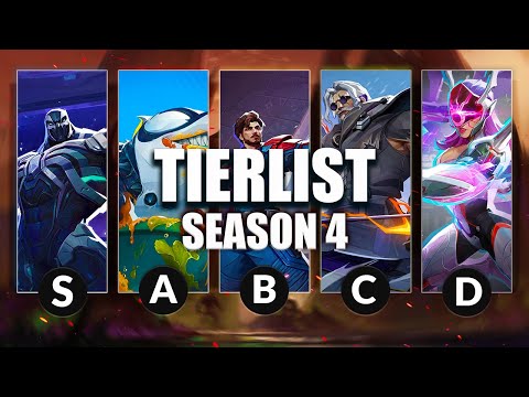 PRO PLAYER'S SEASON 4 TIER LIST WITH @Nokokopuffs