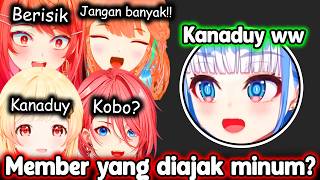 Alasan Kobo Pengen Minum Bareng KANADUY, Lui Ngakak Liat Kobo ww..