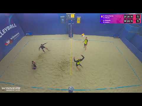 04:35 D. Kharchenko / D. Kliuiev - A. Bakotin / B. Isakov 11.01.2023 | Winners Beach Volleyball