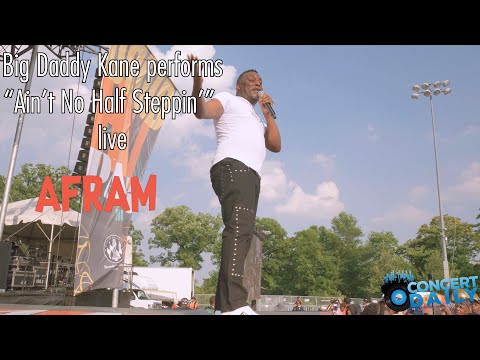 Big Daddy Kane performs "Ain't No Half Steppin" live; 2024 Baltimore AFRAM