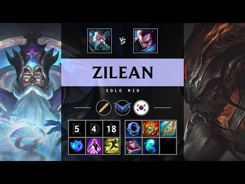 Zilean Mid vs Yasuo - KR Diamond Patch 25.20