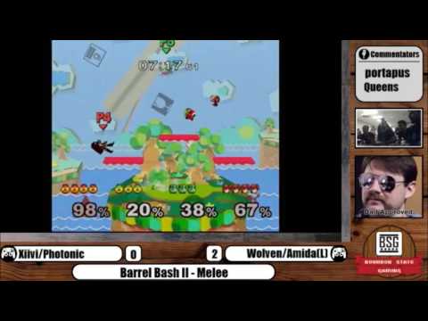 BSS Barrel Bash 2 (Melee Doubles) - Xiici & Photonic vs Wolven & Amida (II)
