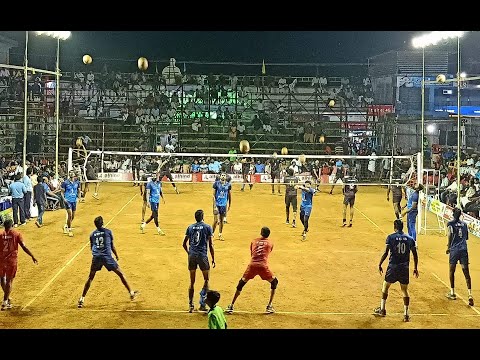 Volleyball match | IOB vs AIRFORCE | Best volleyball spikes | jinson , Athul,ratheesh, praveen set 1
