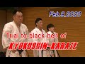 Trial To Black Belt Of Kyokushin Karate