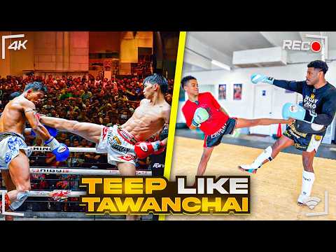 How To Do Tawanchai's Unstoppable Side Teep (Taught by WBC Youth Champion Tito Johnson)