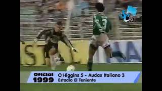 O'Higgins 5 - 3 Audax Italiano | Campeonato Nacional 1999