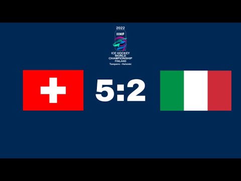 Switzerland vs Italy 5:2 Highlights | 2022 IIHF Ice Hockey World Championship