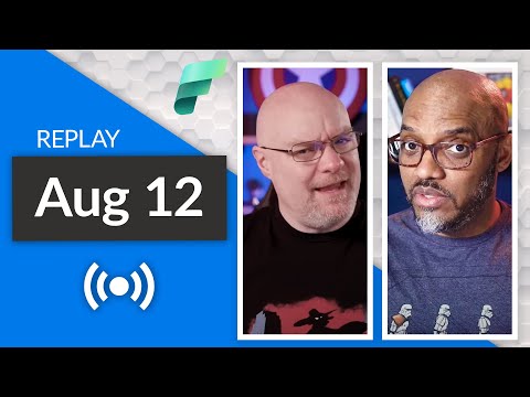 We're back! Let's answer your Microsoft Fabric and Power BI questions... (August 12, 2023) We're back! Let's answer your Microsoft Fabric and Power BI questions... (August 12, 2023)