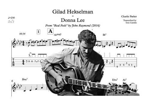 Gilad Hekselman  - Donna Lee (Transcription)